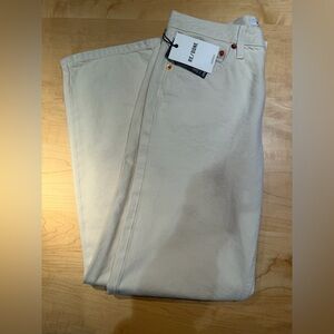 NWT Re/Done The Standard Jean in Vinatge White